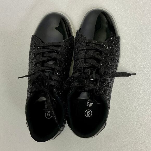 Black Glitter Sneakers – Perfect for Concerts & Night Out! - Picture 5 of 7